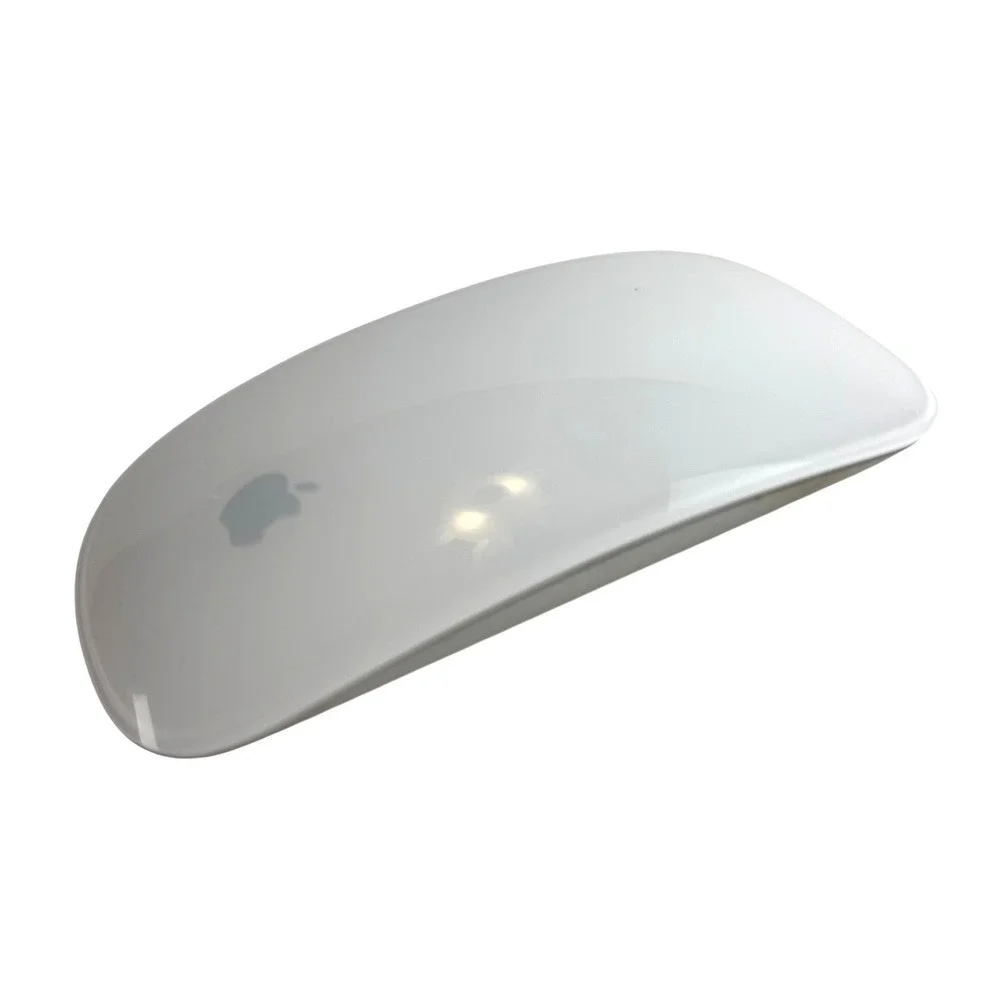Apple Magic Mouse A1296 Wireless Bluetooth White Silver Tested Works